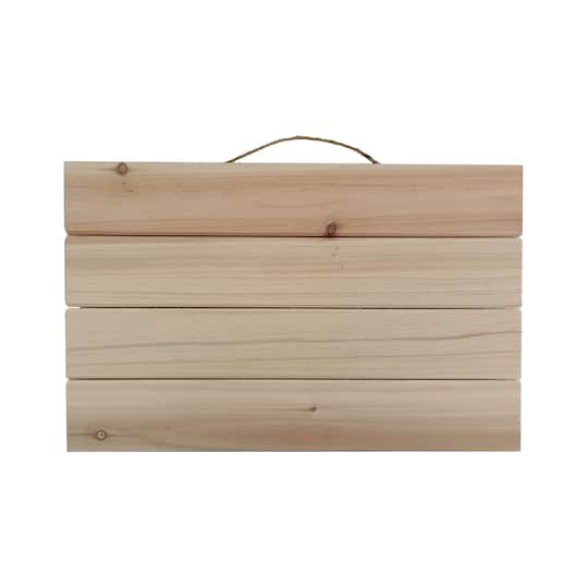 17" Natural Plaque by Make Market™, 2ct.